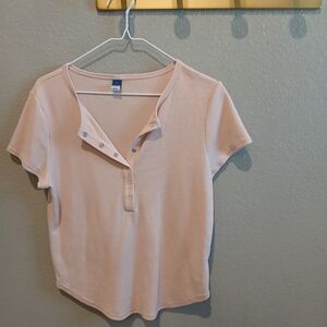 Old Navy Pink Short Sleeve T-Shirt